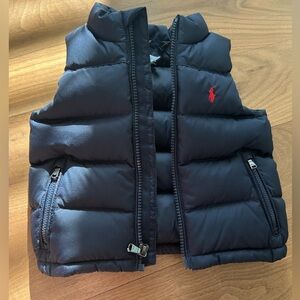 RALPH LAUREN water-repellent down vest.